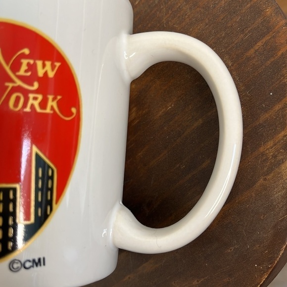 Big Apple Twin Towers New York Vintage Coffee Cup State Mug - Picture 5 of 8